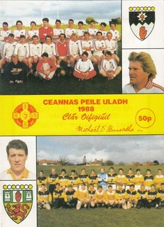GAA Tyrone v Antrim 5/6/1988 Ulster Foot Championship Healy Park Omagh