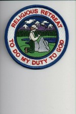 Religious Retreat To Do My Duty To God patch