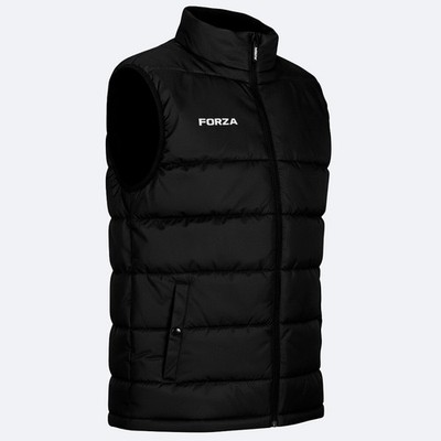 FORZA wattierte Weste Bodywarmer - leichte wasserabweisende ärmellose Jacke
