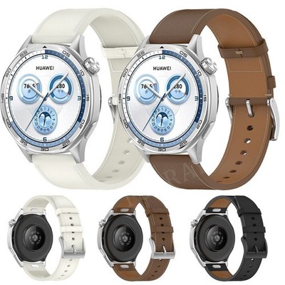 Leder Armband Ersatz For Huawei Watch GT 5/GT4/GT3/GT2/GT2e 46mm Watch 4 3 Pro