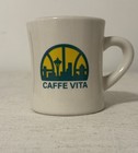 Vintage Caffe Vita Seattle SuperSonics NBA Skyline Diner Mug Coffee Cup — photo 1