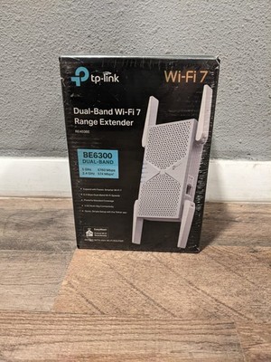 Sealed TP-Link RE403BE Dual Band BE6300 WiFi 7 Range Extender 6.3Gbps 2.5G Port