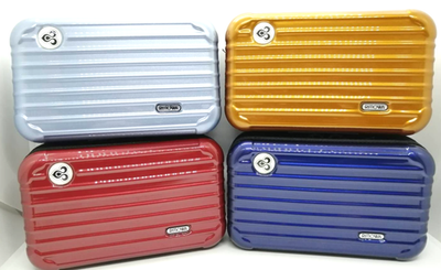 RIMOWA タイ航空　コラボポーチ Rimowa Thai Airways First Class Travel Pouch Hard Case Blue Red