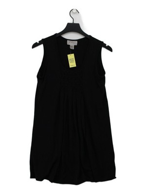 J VALDI Damen Top M schwarz Viskose mit Polyester, Elasthan Tunika
