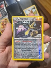 Pokemon Card Aegislash XY Base Set Reverse Holo Rare 85/146 Near Mint 