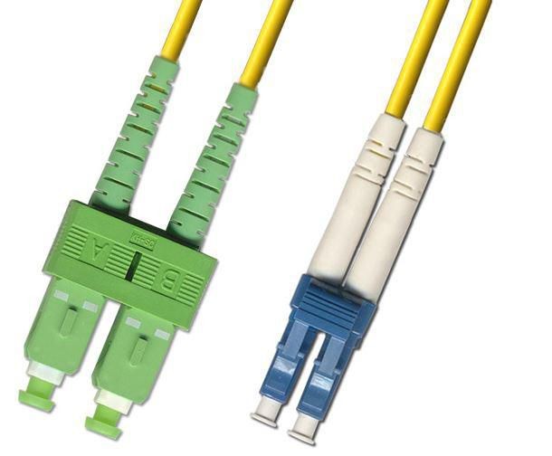 MicroConnect FIB8410005 SC/APC-LC/UPC 0.5m 9/125 OS2