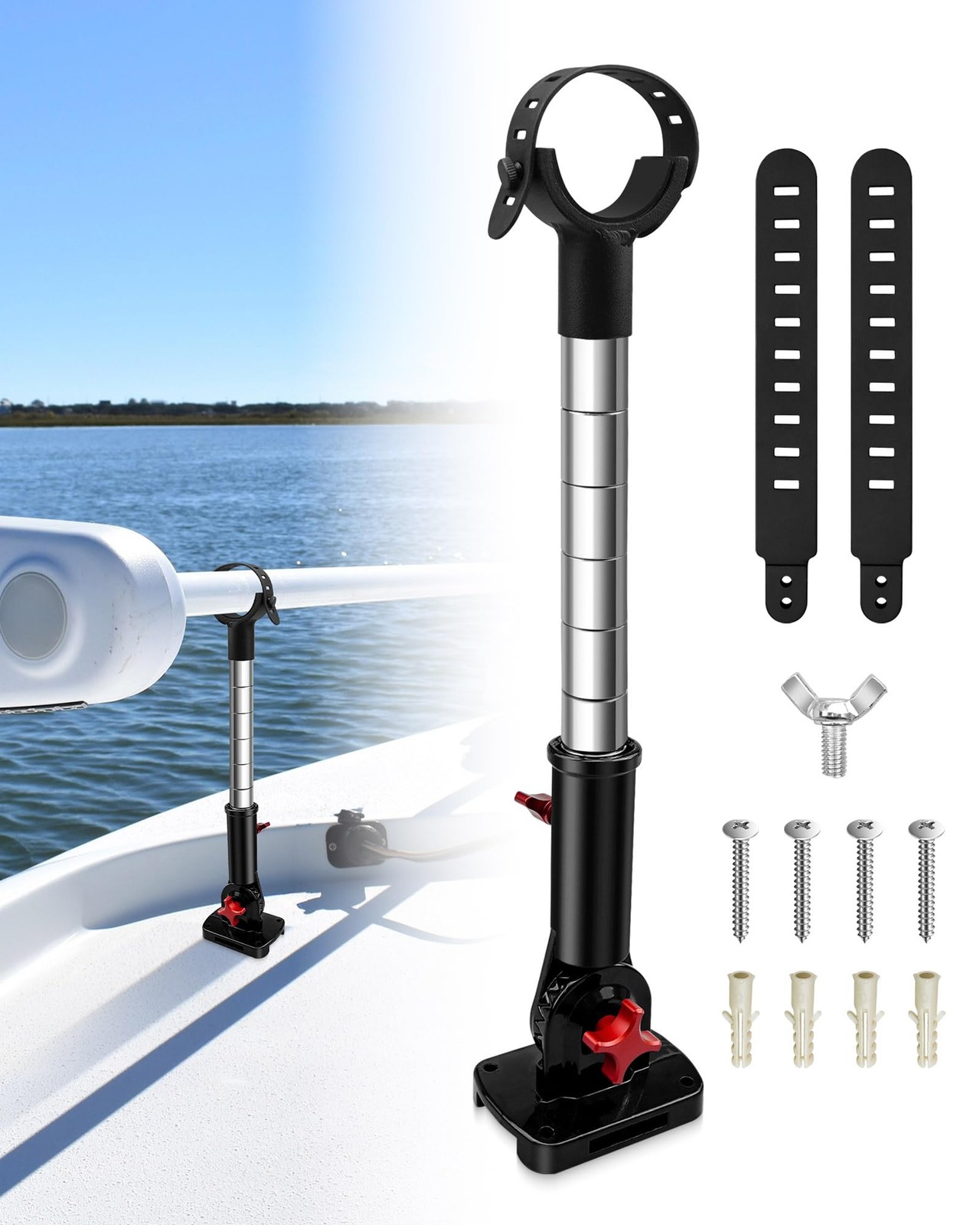 Stabilizer Mount Support Fits For Minn Kota Terrova/ripti...