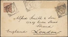 NETHERLAND INDIES, 1899. Cover H&G 7, 23, Semarang - London