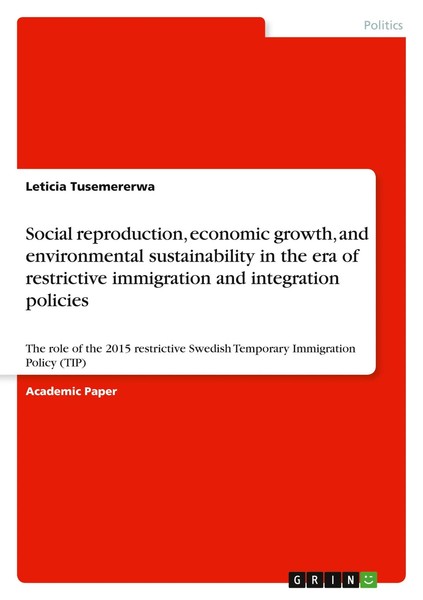 Social Reproduction, Economic Growth, And Environmental Sustainability In The...-image