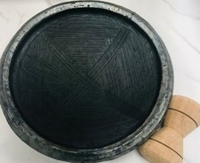 Asanka Ghanian Clay Mortar + Tapole . Grinding, Cooking, & Serving