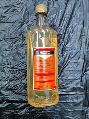 Cinnamon Dolce Flavored Syrup 1L  (33.8 fl Oz) BB 3/5/27 QUICK SHIPPING