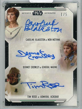 Top Star Wars Autographs Cards of All-Time 30