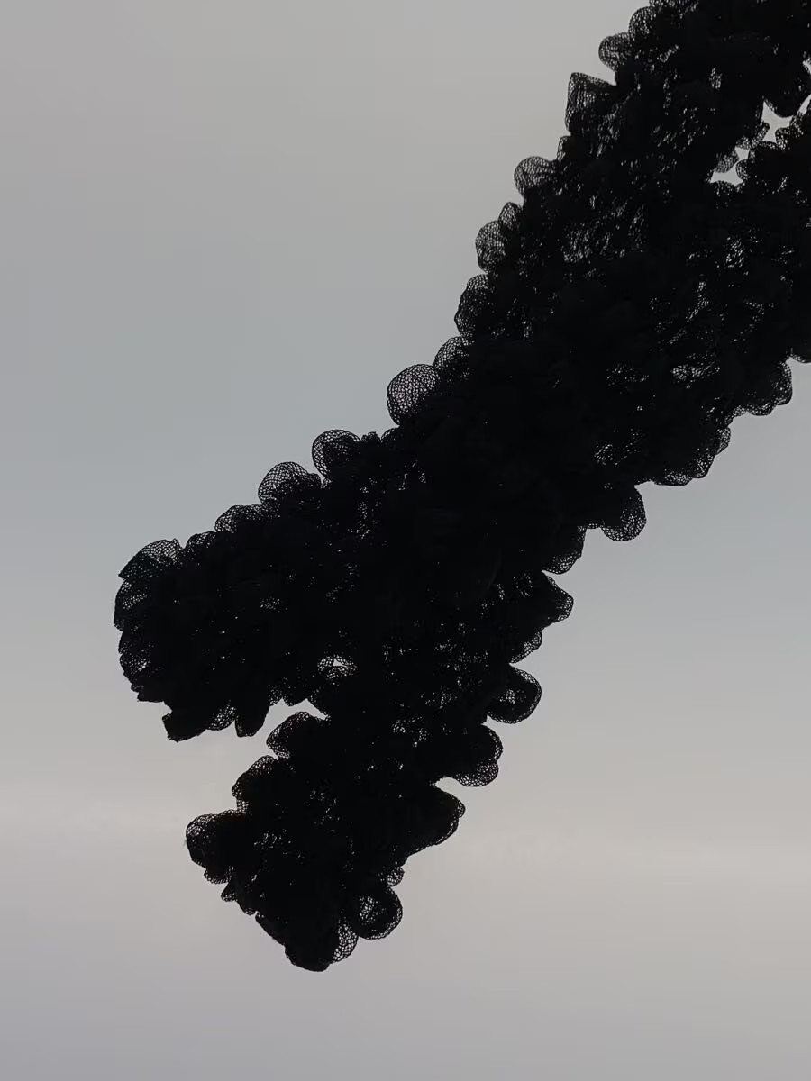 AMERI 2-Piece Sheer Popcorn Top, Free Size, Black… - image 6