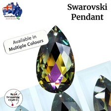 Swarovski 6105 - Pear Pendant - 50mm - 1 piece per pack - Vintage
