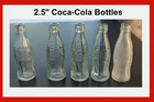 🥤 “Pop Stars in Miniature” – Vintage Mini Coca-Cola Bottles | Embossed, 2.5"