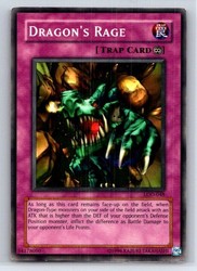 Dragon's Rage LOD-048 Common Unlimited Legacy of Darkness Yu-Gi-Oh