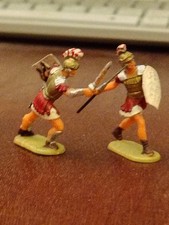 Elastolin Hausser 40mm L33 Romans Mint Bought '65 At Factory Exquisite Paint...