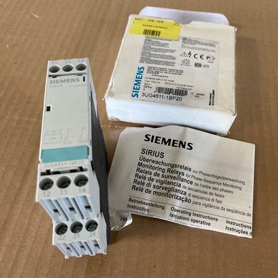 1x Siemens 3UG4511-1BP20 Instr. Org. No 3ZX1012-0UG45-3AA1 Us=3x320-500V