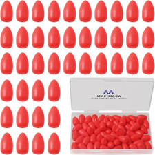80/60/45 PCS Bullet Fishing Foam Floats Snell Float Surf Pompano Rigs Float for