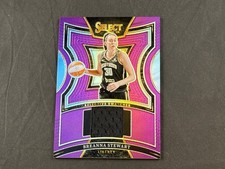 2025 PANINI SELECT WNBA BREANNA STEWART SW-BST PURPLE PRIZMS JERSEY RELIC 2/49