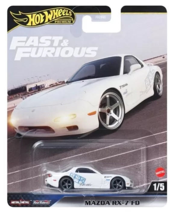 ミニカー Hotwheels FAST& FURIOUS MAZDA RX-7 2025 Hot Wheels Premium Fast & Furious , Mazda RX-7 FD,Free