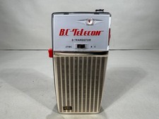 Vintage 1960s MZK BC Telecon AM 9 Transistor Radio in Case