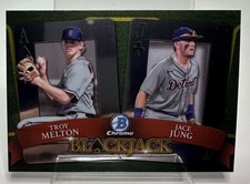 2022 Bowman Draft - Blackjack Jace Jung, Troy Melton #BJ-9 (RC)