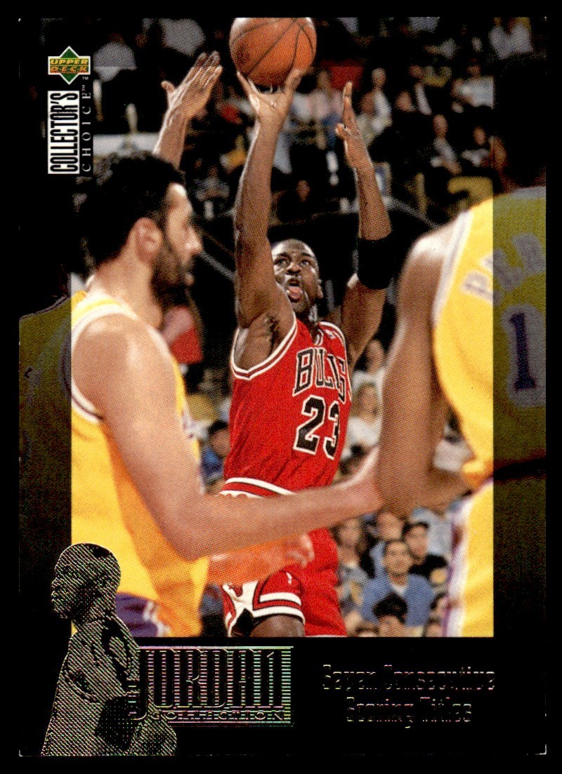 1995-96 Upper Deck Michael Jordan Collection M13 Michael Jordan Chicago Bulls