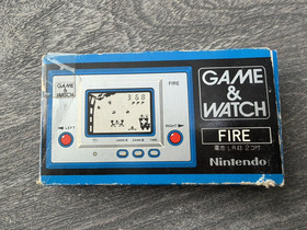 Nintendo Game & Watch Fire RC-04 Japanese with Original Box Untested SOLD AS IS!