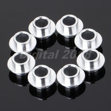 8Pc Useful Skate Bearing Spacer Skating Shoes Shaft Sleeve Aluminium Sleeve Pipe