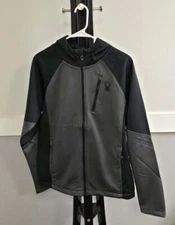 Spyder Men's Mendoza Full Zip Softshell Jacket Polar-Size M