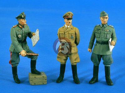 Verlinden 1/35 ''Top Brass'' German Commanders WWII (3 Figures) [Resin Model] 2547