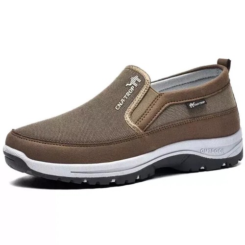Comfort Breathable Orthopedic Travel Plimsolls, Cna Trop Shoes for Men Slip-on - Picture 10 of 28