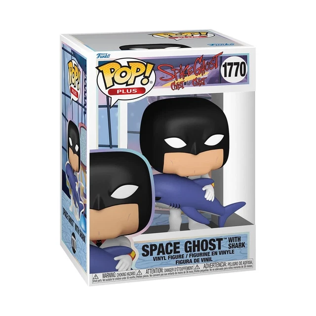 Space Ghost Coast to Coast with Shark Funko Pop! Plus #1770 Cartoon Network