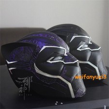 3D Printing Marvel Black Panther Halloween Cosplay Helmet PLA Full Head Mask 1PC