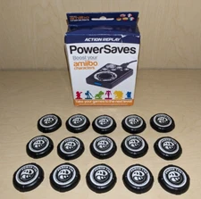 PowerSaves w/ 15 PowerTags - Boost Your Amiibo Characters (Datel Action Replay )
