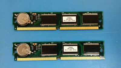 (1 PC) DS38464 DALLAS/MAXIM 64KX40 NON-VOLATILE SRAM MODULE, 70ns, SMA72