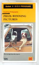 KODAK EXPLORING PHOTOGRAPHY VHS TAPE, PRIZE WINNING PICTURES 1985