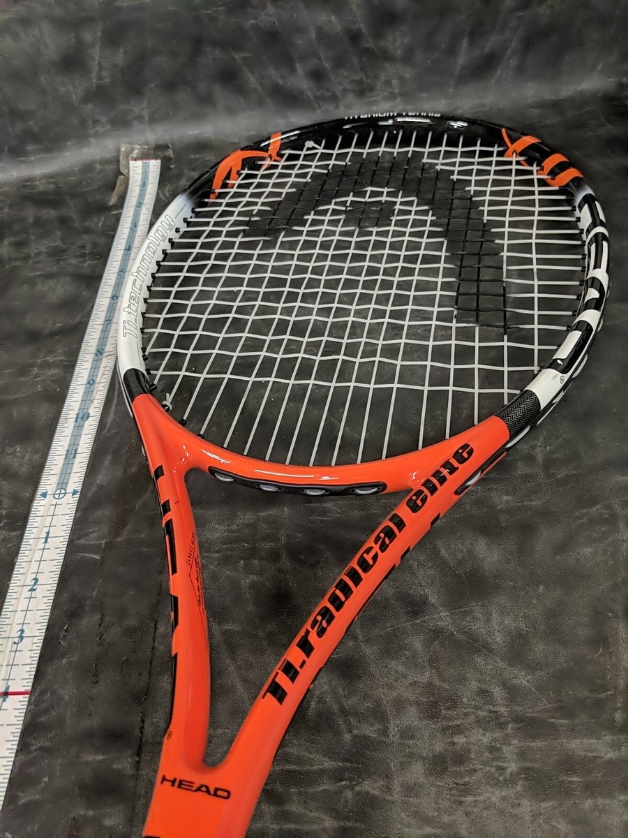Head Ti Radical Elite Tennis Racquet Titanium Orange Black