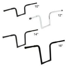 10"/12"/14"/16" Rise Ape Hanger 1-1/4" Handlebar Fit For Harley FLST Sportster