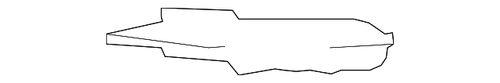 Genuine GM Front Driver Side Lower Grille 25905343 - Picture 2 of 3