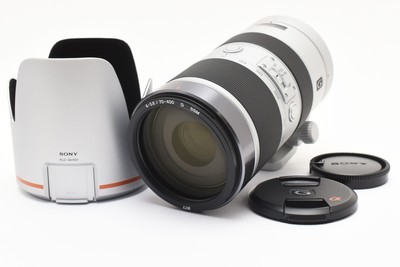 SONY 70-400mm F/4-5.6 G SSM AF Lens SAL70400G A-mount Japan [Near  