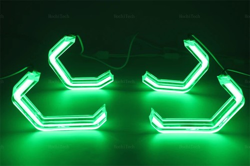 M4 style RGB Multi-colored APP control LED Angel Eyes for BMW Z4 E89 2009-2016 - Picture 17 of 24