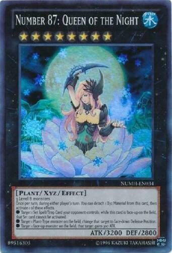 トギノンネオQueen YUGIOH Number 87: Queen of the Night NUMH-EN034 NM | eBay