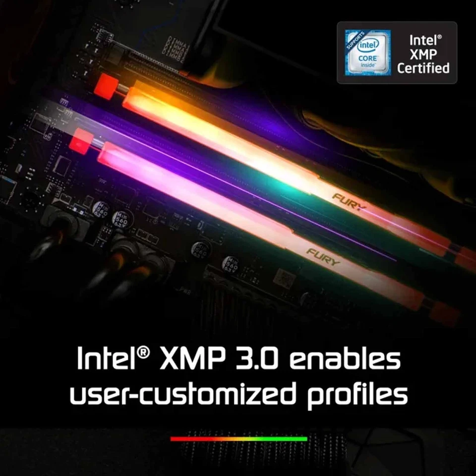 Kingston Beast DDR5 RGB RAM 32GB(2×16GB) 5600MT/s Desktop Memory DIMM For Gaming - Image 4 of 4