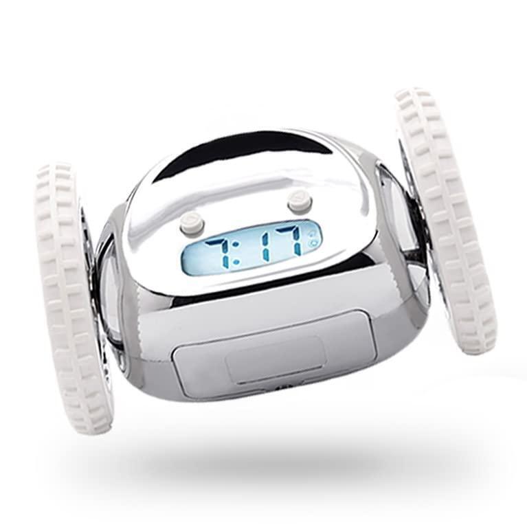 CLOCKY Alarm Clock on Wheels (Authentic) Extra Loud for Heavy Sleeper