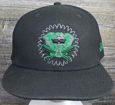 Oakland Athletics Blackout Pop New Era 50th Anniversary Baseball Hat  Size 8 