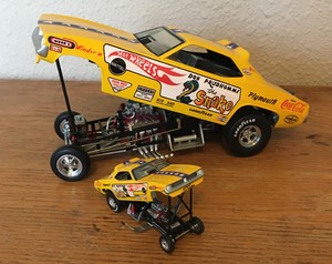 hot wheels plymouth barracuda funny car