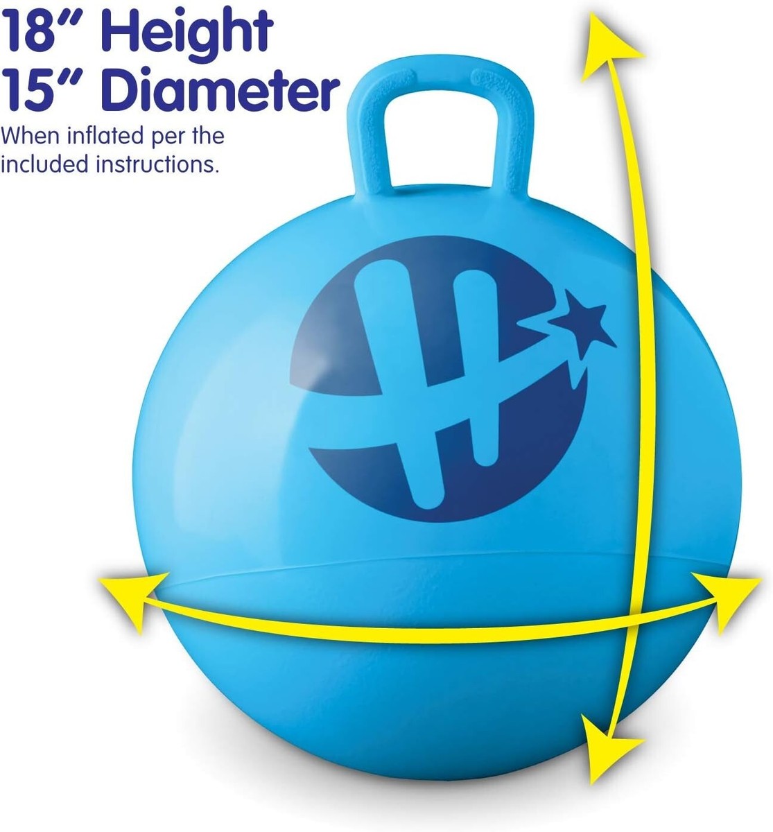 New Hedstrom Disney Toy Story 4 Inflatable Hopper Bouncing Ball 15