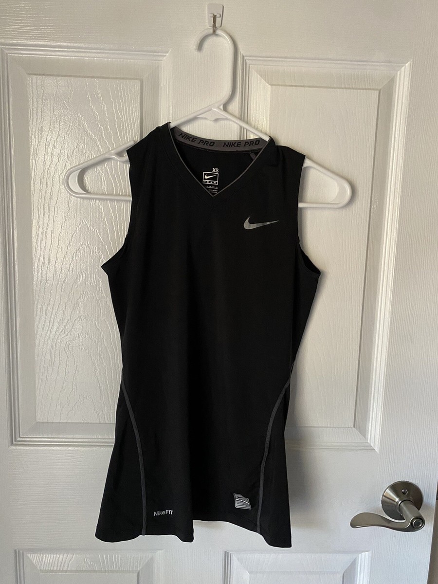 ★ Nike★ Pro Dry Fit Tight Sleeveless Fitness Top M Black Nike Pro Men's Dri-FIT Tight Sleeveless Fitness Top. Nike.com
